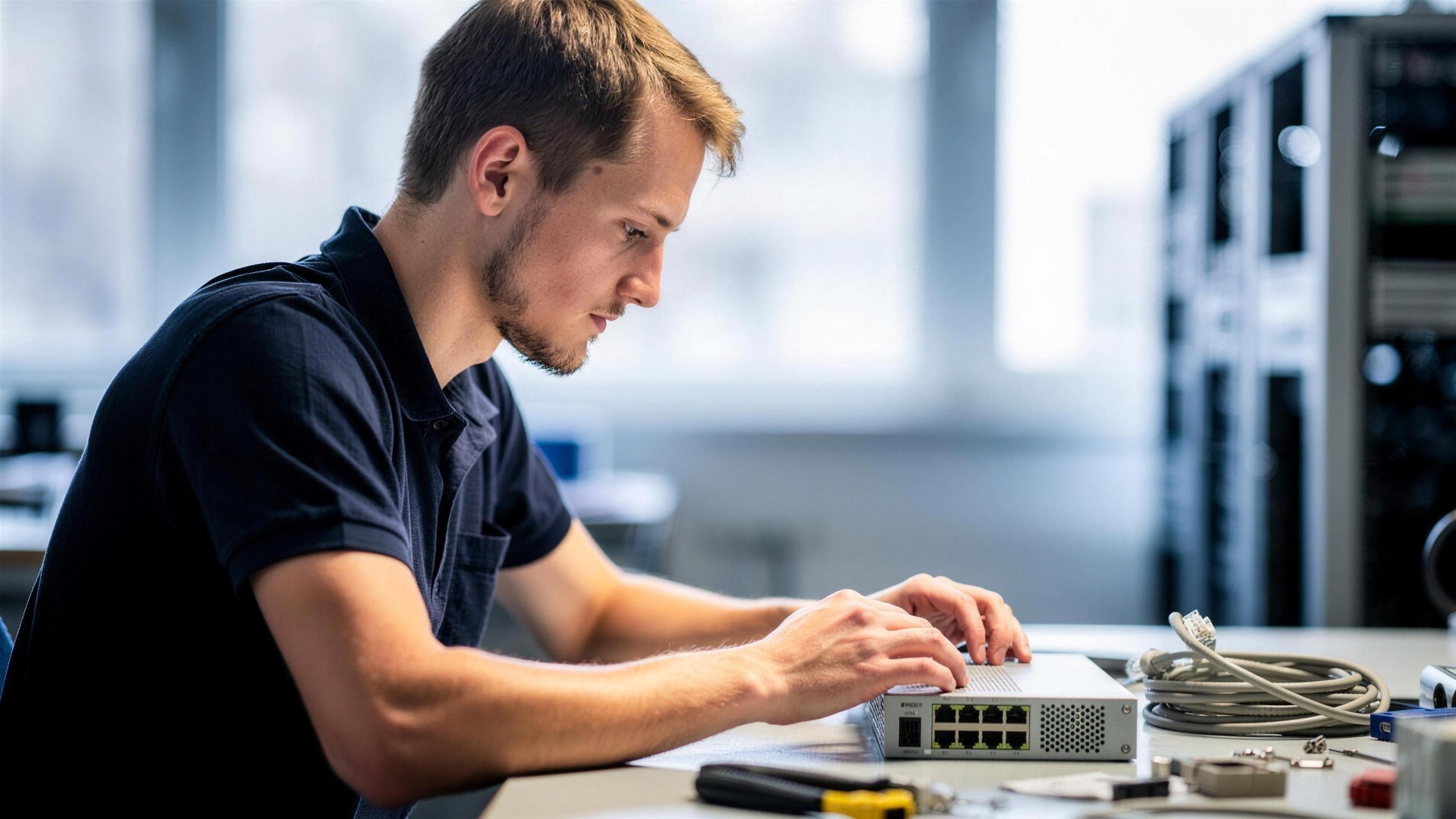 Fachinformatiker Systemintegration von badata bei der Server- und Netzwerkbetreuung in Ritterhude bei Bremen